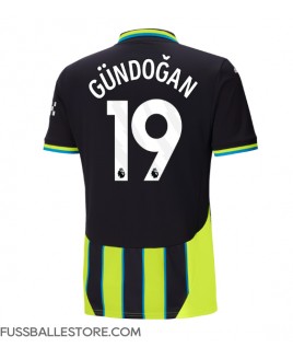 Günstige Manchester City Ilkay Gundogan #19 Auswärtstrikot 2024-25 Kurzarm